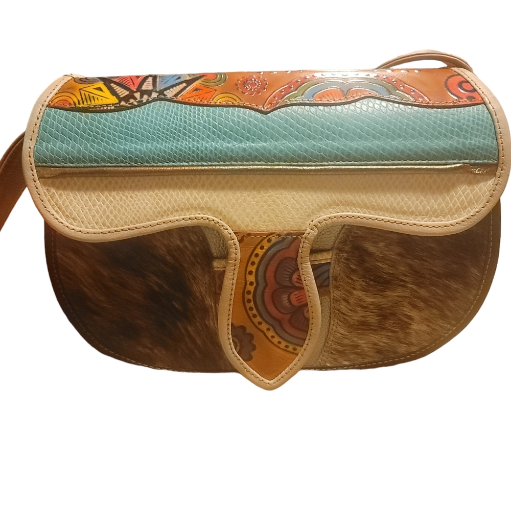 Genuine Leather Columbian Hand Bag Hand Made